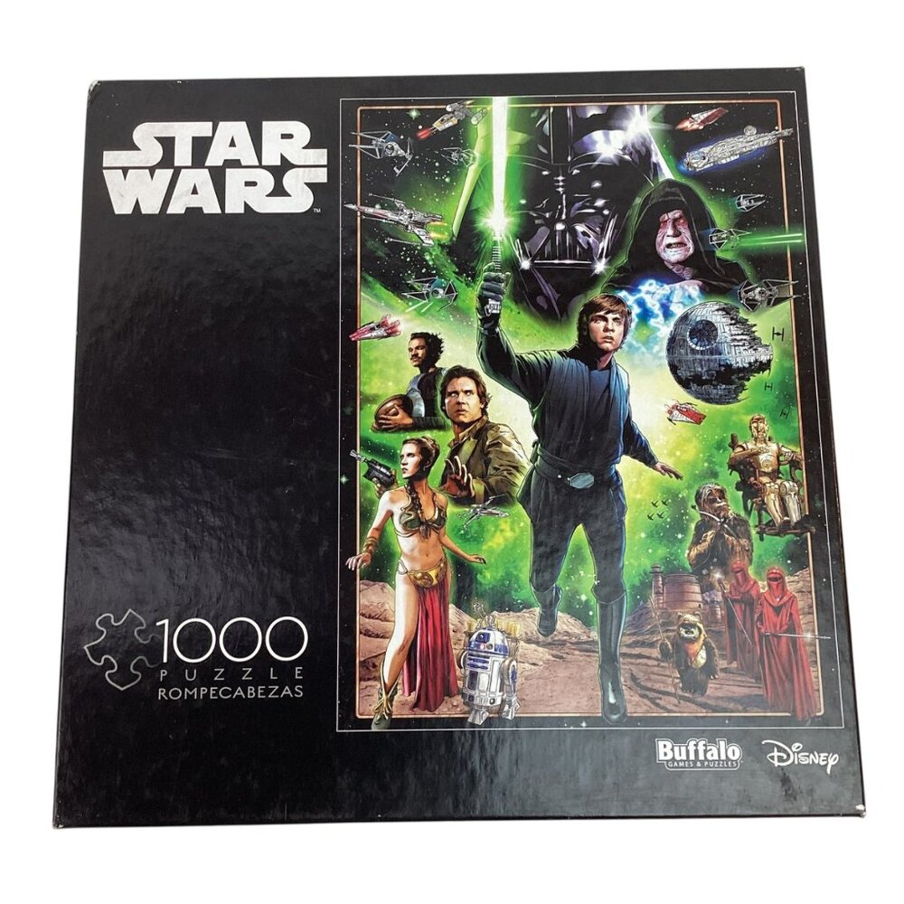 Star Wars Collector 1000 Piece Puzzle Buffalo Disney Jigsaw Puzzle